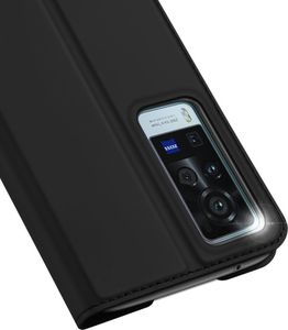 Dux Ducis Dux Ducis Skin Pro kabura etui pokrowiec z klapką Vivo X60 Pro czarny 3