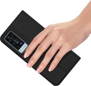 Dux Ducis Dux Ducis Skin Pro kabura etui pokrowiec z klapką Vivo X60 Pro czarny 7