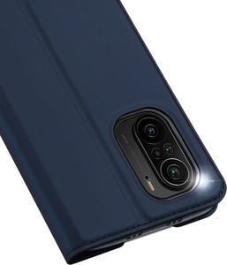 Dux Ducis Dux Ducis Skin Pro kabura etui pokrowiec z klapką Xiaomi Redmi K40 Pro+ / K40 Pro / K40 / Poco F3 niebieski 2