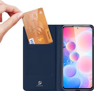Dux Ducis Dux Ducis Skin Pro kabura etui pokrowiec z klapką Xiaomi Redmi K40 Pro+ / K40 Pro / K40 / Poco F3 niebieski 6