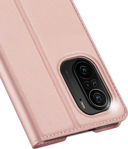 Dux Ducis Dux Ducis Skin Pro kabura etui pokrowiec z klapką Xiaomi Redmi K40 Pro+ / K40 Pro / K40 / Poco F3 różowy 3