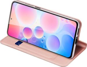 Dux Ducis Dux Ducis Skin Pro kabura etui pokrowiec z klapką Xiaomi Redmi K40 Pro+ / K40 Pro / K40 / Poco F3 różowy 4
