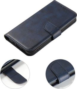 Hurtel Magnet Case elegancki futerał etui pokrowiec z klapką i funkcją podstawki Xiaomi Mi 10T Pro / Mi 10T niebieski 8