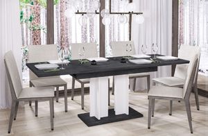ENDO Stół AURORA 130(210)x80 beton ciemny rozkładany 1