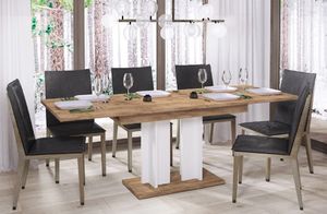 ENDO Stół AURORA 130(210)x80 dąb craft rozkładany 1