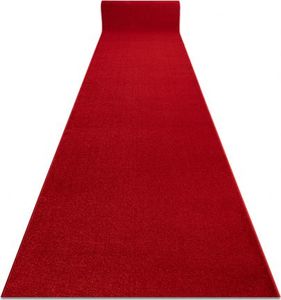 Dywany Łuszczów Chodnik KARMEL Gładki karmin / czerwony 120 cm, 120x850 cm 1