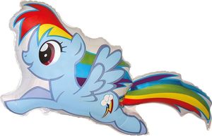 GoDan Balon foliowy 24" FX - Kucyki: Rainbow Dash - 1 szt./op. 1