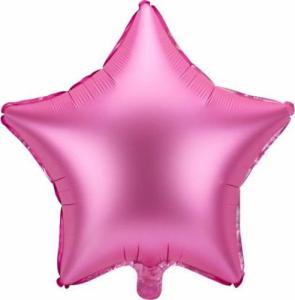 Party Deco Balon foliowy gwiazdka 48cm różowy 1