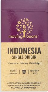 MOVING BEANS Moving Beans, Kawa w kapsułkach kompostowalnych Indonesia Single Origin, 10 szt. 1