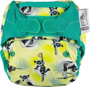 Close Caboo Otulacz, pieluszka wielorazowa V2 Lemur z wkładem bambusowym 3-16 kg, 1 szt. 1