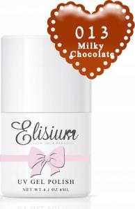 Elisium ELISIUM_UV Gel Polish lakier hybrydowy do paznokci 013 Milky Chocolate 8ml 2