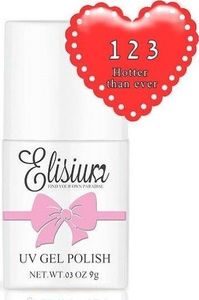 Elisium ELISIUM_UV Gel Polish lakier hybrydowy do paznokci 123 Hotter Than Ever 8ml 2