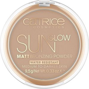 Catrice CATRICE_Sun Glow Matt Bronzing Powder Water Resistant Medium Skin puder brązujący 035 Universal Bronze 9,5g 1