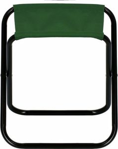 Springos Krzesło składane turystyczne na biwak wędkarskie zielone UNIWERSALNY 7