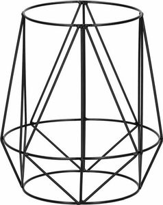 Springos Stojący kwietnik 26,5 cm stojak z doniczką na kwiaty nowoczesny loft czarny mat UNIWERSALNY 10