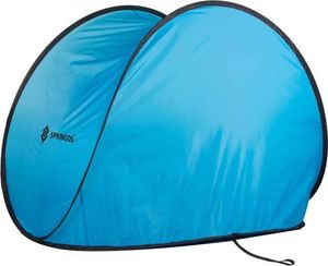 Springos Namiot plażowy samorozkładający Pop-up niebieski uniwersalny 6