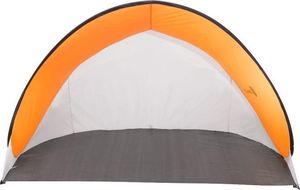Springos Namiot plażowy samorozkładający Pop-up biało pomarańczowy uniwersalny 6