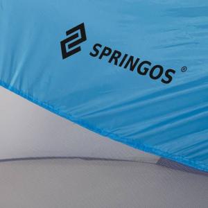 Springos Namiot plażowy samorozkładający Pop-up niebieski uniwersalny 7