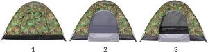 Namiot turystyczny Springos 2 osobowy moro 5
