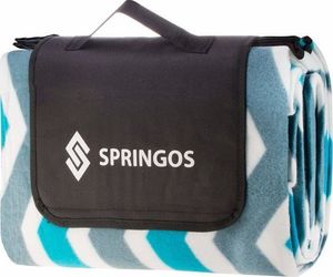 Springos Koc piknikowy plażowy biwak 200x160 springos mata 5