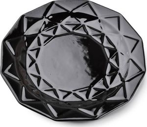 Affek Design ADEL BLACK Talerz obiadowy 24cm 1