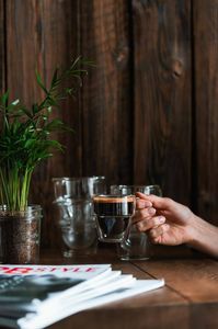 Vialli Design Szklanki termiczne do espresso 6szt. 150ml Senso 27435 4