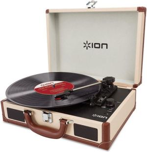 Gramofon ION VINYLMOTION DELUXE Coffe and Cream 1