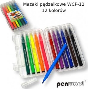 Polsirhurt Pisaki pędzelkowe 12 kolorów WCP-12 1