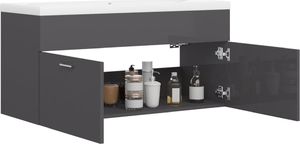 vidaXL 101 cm czarny (3070855) 2