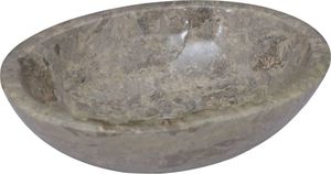 Umywalka vidaXL Umywalka, szara, 53x40x15 cm, marmurowa 1