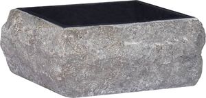 Umywalka vidaXL Umywalka, czarna, 30 x 30 x 13 cm, marmurowa 1