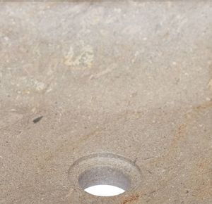 Umywalka vidaXL Umywalka, szara, 40x40x10 cm, marmurowa 5