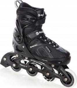 Rolki RAVEN Pulse rekreacyjne regulowane czarne r. 37-40 2