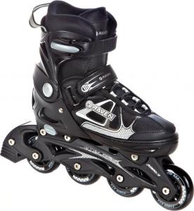 Rolki RAVEN Spirit rekreacyjne regulowane czarne r. 33-36 2