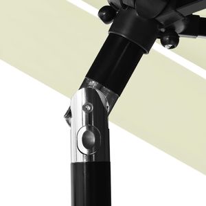 vidaXL 3-poziomowy parasol na aluminiowym słupku, piaskowy, 2,5 m 6