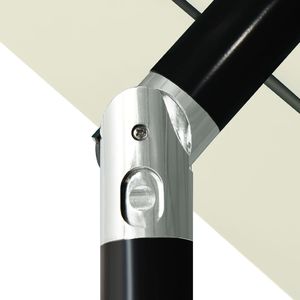 vidaXL 3-poziomowy parasol na aluminiowym słupku, piaskowy, 3,5 m 6