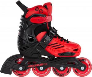 Rolki Powerslide Khaan Junior LTD rekreacyjne regulowane czerwone r. 31-34 1
