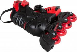 Rolki Powerslide Khaan Junior LTD rekreacyjne regulowane czerwone r. 31-34 3