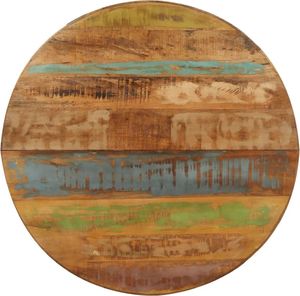 vidaXL Okrągły stół jadalniany, 100x100x75 cm, lite drewno z odzysku 4