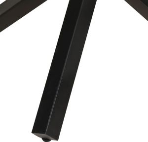 vidaXL Okrągły stół jadalniany, 100x100x75 cm, lite drewno z odzysku 5