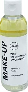 La-le Płyn do demakijażu dwufazowy - Hydrolat z malin i olej z bawełny, 100 ml 1