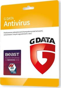 GDATA AntiVirus 2 urządzenia 24 miesiące  (C1001KK24002) 1