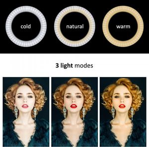 Lampa pierścieniowa Maclean MCE612B 12" LED 20W 3