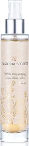 Natural Secrets Tonik oczyszczający - zielona herbata i szałwia, 100 ml 1