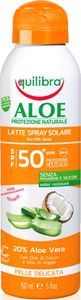 Equilibra Aloesowe mleczko do opalania w sprayu SPF 50+, 150 ml 1