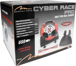 Kierownica Media-Tech MT-173 CYBER RACE PRO USB 2