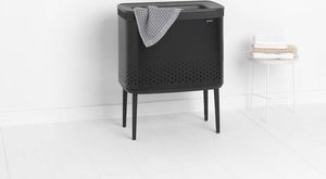 Kosz na pranie Brabantia Kosz na bieliznę BO 60L czarny matowy 200526 11