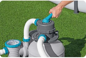 Bestway Pompa piaskowa 8327 l/h 58499 +piasek 25kg 12