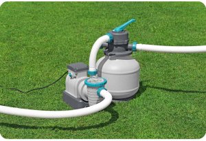 Bestway Pompa piaskowa 8327 l/h 58499 +piasek 25kg 15