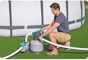 Bestway Pompa piaskowa 8327 l/h 58499 +piasek 25kg 7
